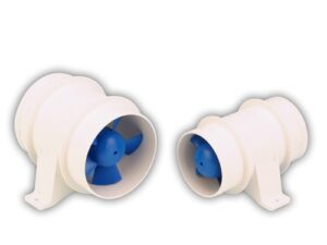 TUULETIN SUORA 12V 3,8M3 75MM.