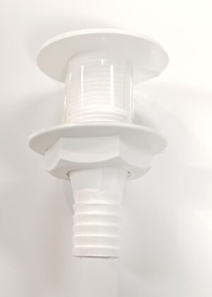 LÄPIVIENTI MUOVI 18MM,3/4"VALK