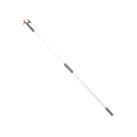 TELESC.HOOK 2-ENDS,WH.ALUM.25MM,