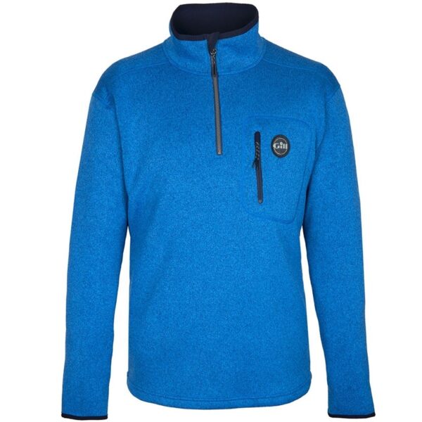GILL KNIT FLEECE MIESTEN, SININEN