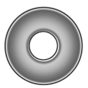 ALUSLEVY A4, DIN9021,  5,3 MM 15 MM