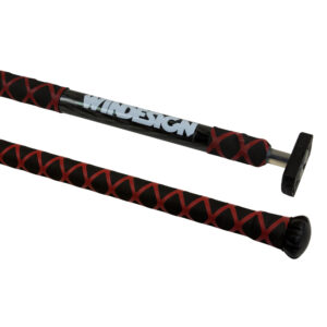 TILLER EXT 20MM CARBON"DOPPIO"120CM