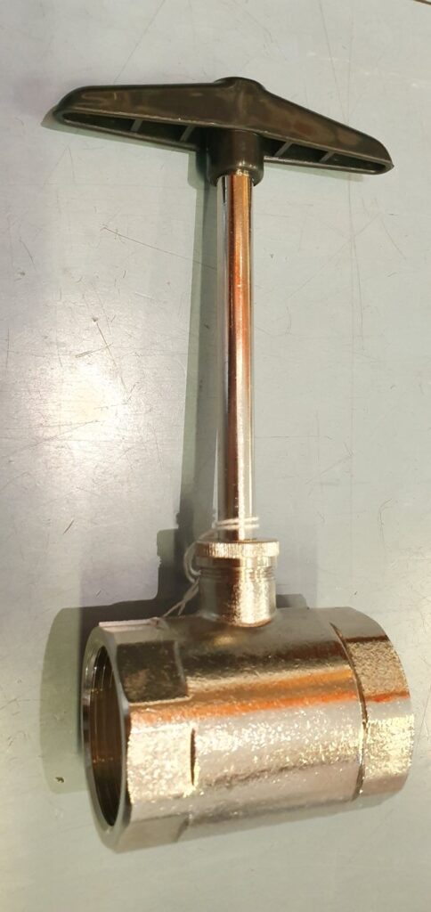 KUULAVENTTIILI 1 1/4" VARRELLA