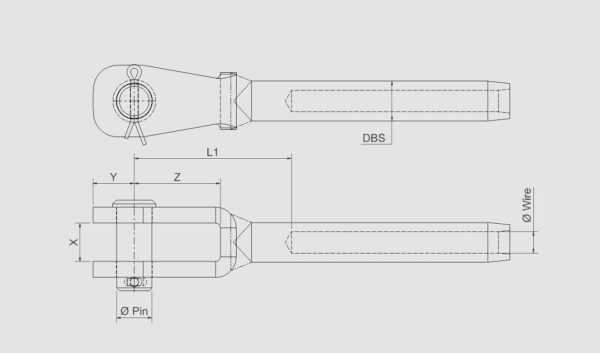 HAARUKKAPÄÄTE 5 MM VAIJ TAPPI 8MM