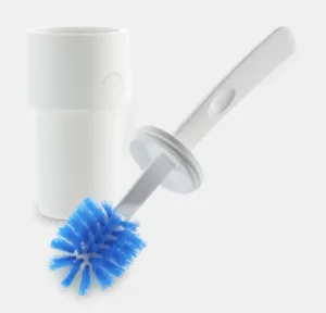 PUHDISTUSHARJA JA TELINE WC-KULHOLLE