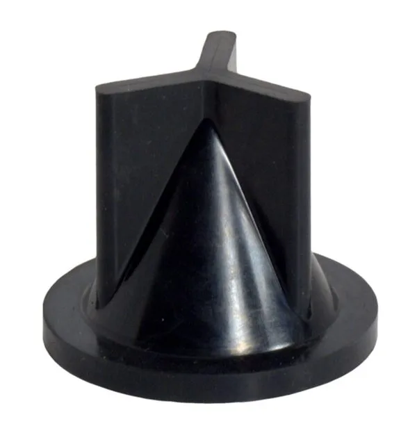 Musta kuminen WC varaosa venttiili