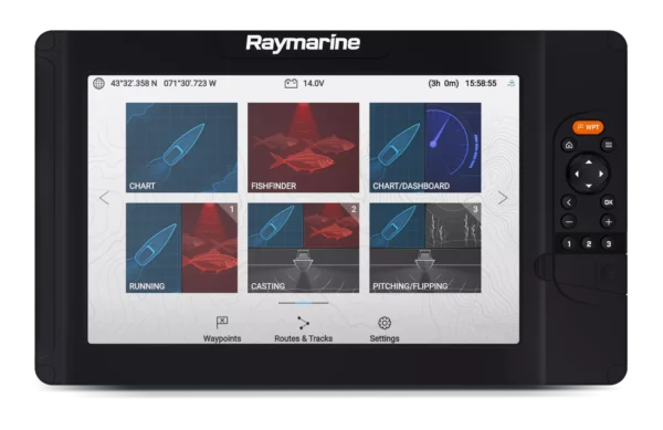 RAYMARINE ELEMENT 12HV ja HV-100 PERÄPEILIANTURI SIS. KARTTAKORTTI - Image 2