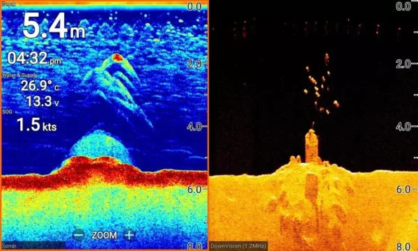 RAYMARINE ELEMENT 12HV ja HV-100 PERÄPEILIANTURI SIS. KARTTAKORTTI - Image 5