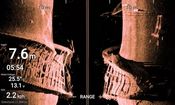 RAYMARINE ELEMENT 12HV ja HV-100 PERÄPEILIANTURI SIS. KARTTAKORTTI - Image 3