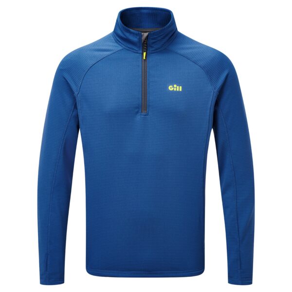 OS THERMAL ZIP NECK ATLANTIC BLUE