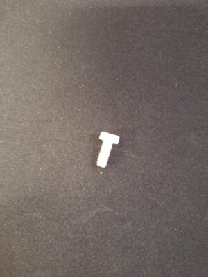 Alumiini kaidetolpan nylon ruuvi M5x12mm