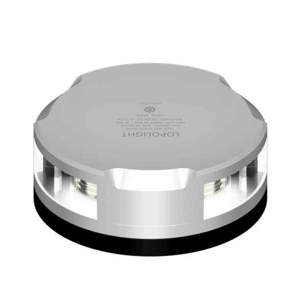 2NM 360° WHITE,SILVER W/FB BASE
