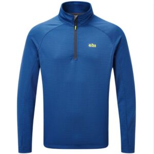 GILL OS THERMAL ZIP NECK ATLANTIC BLUE,XL