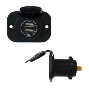 USB-pistorasia 12/24V DC