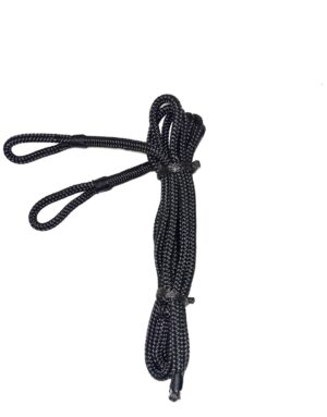 Lepuuttajan kösi musta 10mm 1,5m