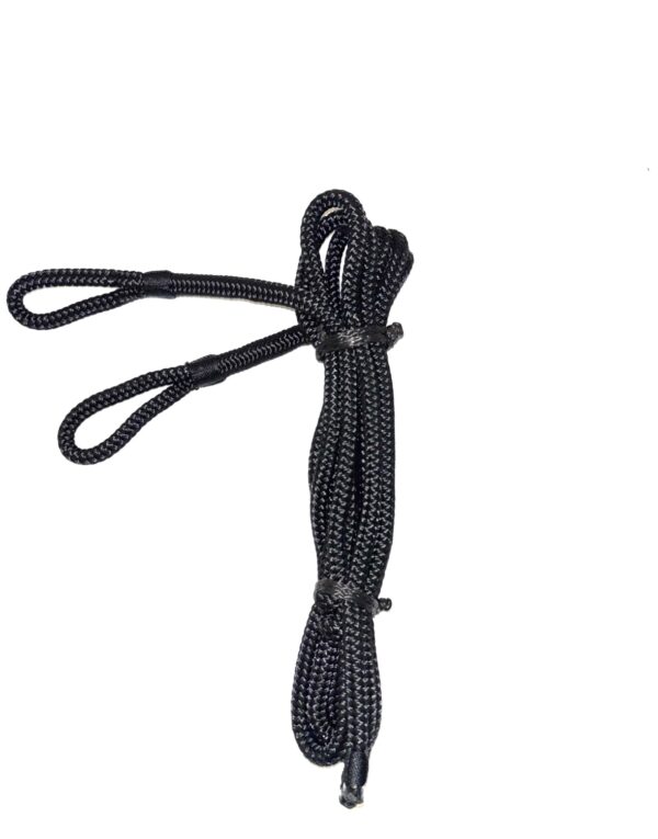 Lepuuttajan kösi musta 10mm 1,5m