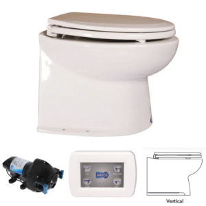 JABSCO WC DELUXE FLUSH 14", SUORA, PUMPPU, 12V