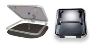 Kansiluukut ja tarvikkeet