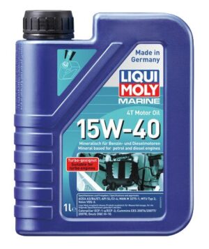 LIQUI MOLY MARINE 4T MOTOR OIL 15W-40 1 LIT