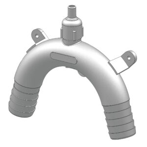 TRUDESIGN LAPONESTOVENTTIILI 25 MM VALKOINEN