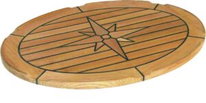 PÖYTÄLEVY TIIKKIÄ 44 X 58 CM