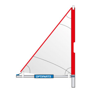 Optiparts Trisail -purje minipuomilla, mastotaskumastolla ja mastonjatkeella