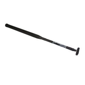 Optiparts jatkopinna 16 mm Deluxe, musta grip, 60 cm