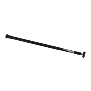 Optiparts jatkopinna 20 mm X-Gripped, musta