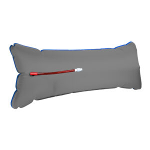 Optiparts kellukepussi 48 l, harmaa/sininen, kiertolukkoventtiili