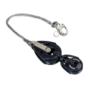 Harken 40/29 mm yhdistelmäplokki pikasakkelilla