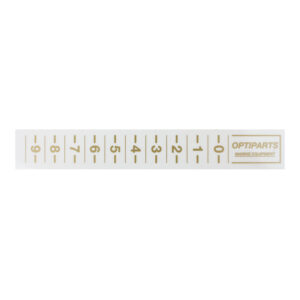 Optiparts trimminauhat 16 mm, kulta, 20 kpl