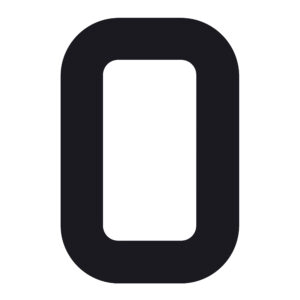 Optiparts purjenumero 23,5 cm, musta, numero 0