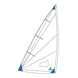 Optiparts koulupurje Laser Radial / ILCA 6 -veneisiin