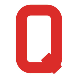 Optiparts purjenumero 30,5 cm, punainen, kirjain Q