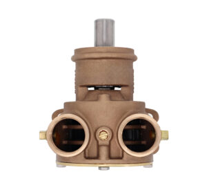 Jabsco 7420-0101 pronssipumppu, jalusta, 1 1/4" NPT, neopreenisiipipyörä, koko 200