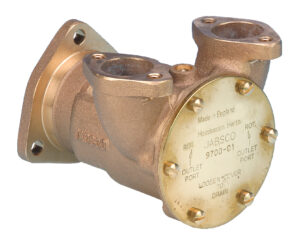 Jabsco 9700-21 pronssipumppu, laippakiinnitys, koko 080, BSP