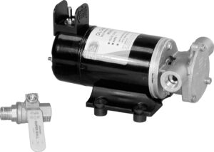 Jabsco 17830-0012 öljynvaihtopumppu, kiinteä asennus, 12V