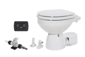 Jabsco 38045-3092 Quiet Flush E2 WC, (solenoidi, Compact, 12V)
