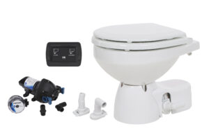 Jabsco 38245-3092 Quiet Flush E2 WC, (huuhtelupumppu, Compact, 12V)