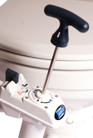 Jabsco Twist n Lock manuaali WC, Regular, SoftClose