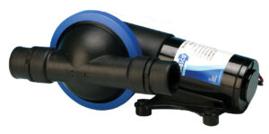 Jabsco 50890-1000 kalvojätepumppu (tyhjennyspumppu), 19 l/min, 38 mm, 12V