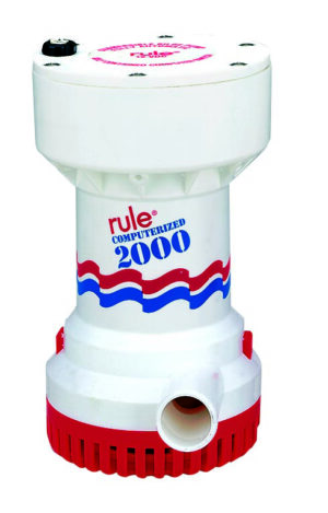 Rule 2000 automaattinen pilssipumppu, 126 l/min, 12V