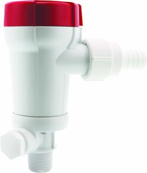 Rule 601FC Livewell 500 syöttikalasäiliön pumppu, 31 l/min, 12V (suora pohjaventtiili)