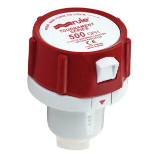 Rule 45DR vaihtopatruunamoottori, 500 GPH (32 l/min), 12V